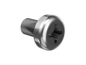 DIN7985 М6х20 сталь 4.8 винт цинк белый полная резьба шаг 1 [CM090620] цилиндр PH3 ДКС