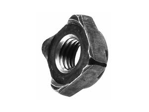 DIN928 М10 сталь крок 1,5 під ключ 17мм гайка квадратна приварна без покриття (100 шт.) [6R00000006R109280B] Metalvis