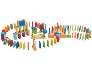 Динамічний конструктор Hape Ефект доміно Дінамо 107 ел. (E1042)
