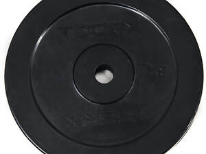 Диск для штанг і гантелей Toorx 2 кг 25 мм Чорний (DGG-2)