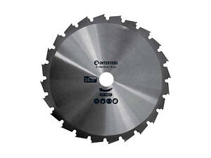 Диск для тримера Intertool 228мм x 24Т побідитовий (DT-2353)