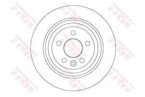 Диск гальмівний (1 шт.) LAND ROVER Freelander II (FA) ''R D=302mm ''06>>