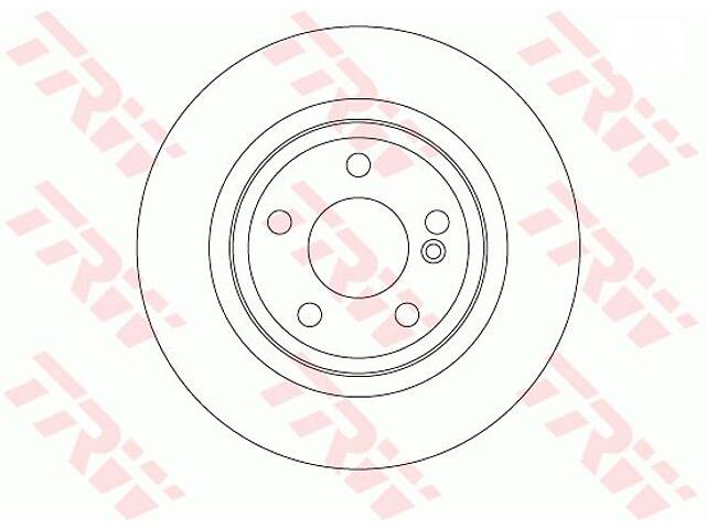 Диск гальмівний (1 шт.) MERCEDES A(W176)/B(W246,W242)/CLA(C117)/GLA(X156) 'R '11>>