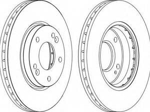 Диск тормозной FERODO DDF1239 HYUNDAI SANTA FÉ I (SM)