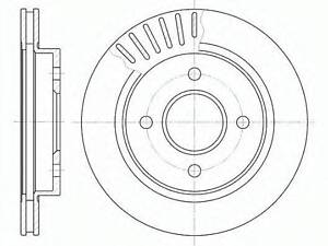 Диск гальмівний FORD MONDEO, задн., вент. (вир-во REMSA) REMSA 616010 на FORD GRANADA I (GAE, GGE)