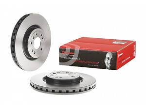 Диск тормозной передний (вентилированный) BREMBO 09A95611