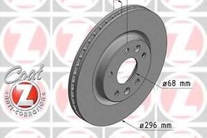 диск гальмівний передній Coat Z