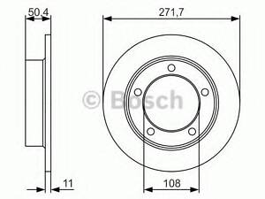 ДИСК тормозной передний PREMIUM2 BOSCH 0986479R73