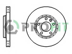 Диск гальмівний PROFIT 50101204 на RENAULT TRAFIC II автобус (JL)