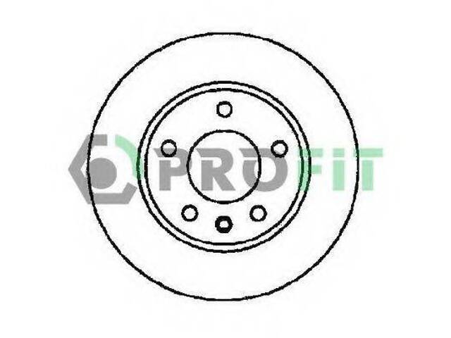 Диск гальмівний PROFIT 50101311 на MAZDA 3 (BK)