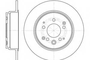 Диск тормозной REMSA 6115700 на HONDA CR-V Mk II (RD_)