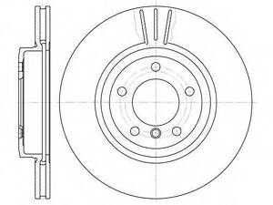 Диск тормозной REMSA 659810 на BMW 3 седан (E46)