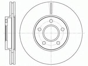 Диск тормозной REMSA 666210 на FORD TRANSIT CONNECT