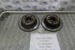 Диск тормозной задний Nissan Juke 10-17 (б/у)