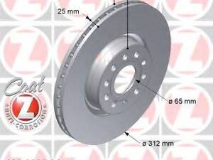 Диск тормозной ZIMMERMANN 100330020 на VW PASSAT (362)