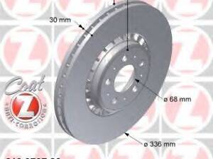 Диск тормозной ZIMMERMANN 610370720 на VOLVO XC90 I универсал