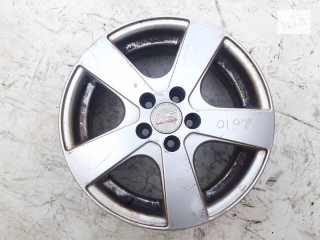 Диск колесный R15 6J 15*6/5*100/38/57,1 MAK BEE SILVER VW Golf V 03-09, Jetta V 05-10, Polo 09-18, Golf IV 97-03, Golf I