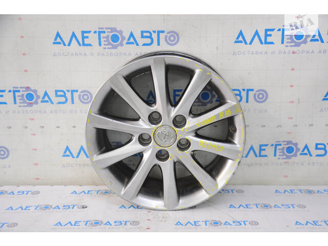Диск колесный R16 x 6,5J 5x114.3 Toyota Camry v40 тип 3 легкая бордюрка ...