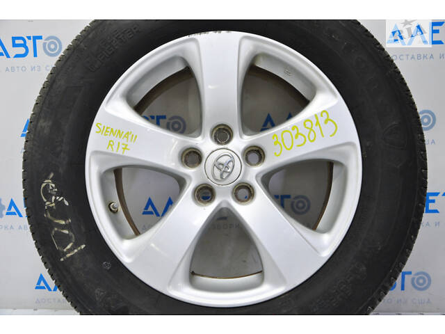 Диск колесный R17 Toyota Sienna 11-20 бордюрка