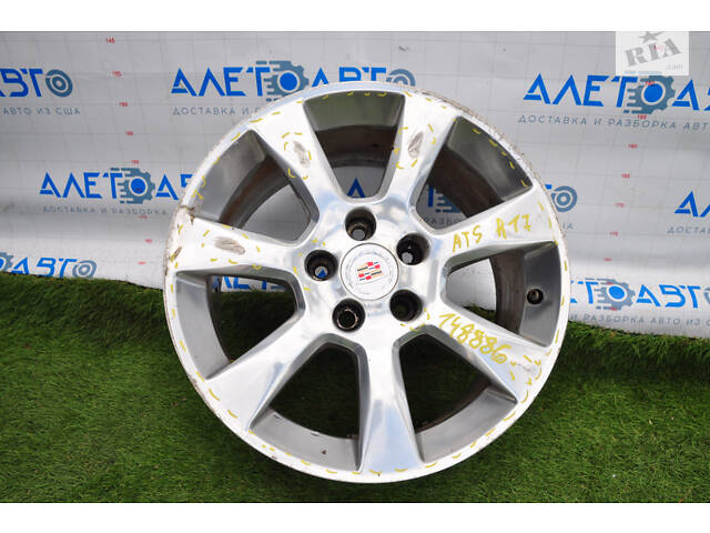 Диск колесный R17 x 8J ET42 5*115 Cadillac ATS 13- хром, бордюрка