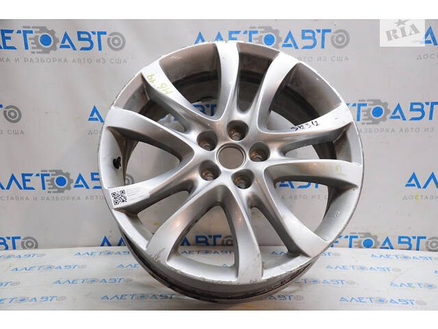 Колісний диск R19 5*114,3 Mazda 6 13-21 Touring сірий, бордюрка