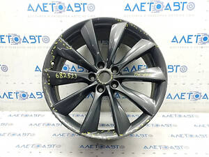 Диск колесный R21x9.0J Tesla Model S 12-20 бордюрка, крашеный, полез лак