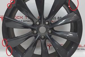 Колісний диск GREY TURBINE 21x8.5 J з пошкодженням Tesla model S, model S REST 1054042-00-B