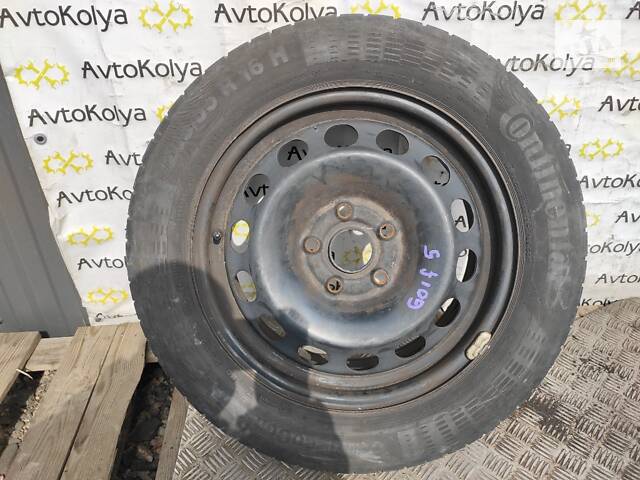 Диск металевий з шиною 205/55 R16H VW Golf V 2003-2008