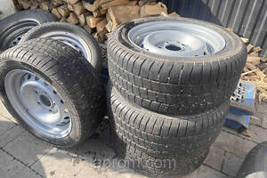 Диск на причіп лавету 5x112 R13 ET30  6Jx13h2 шини 195 50 R13C Kargomax ST-6000 20рік ідеал