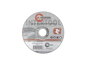 Диск відрізний для металу Intertool — 125 х 2,5 х 22,2 мм 25 шт.