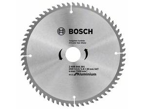 Диск пильный 210 х 30 (64Т) Bosch по алюминию (2608644391)