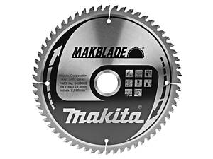 Диск пильный Makita MAKBlade 216x30 60T : диск 216 мм, кол-во зубьев 60 (B-09058)