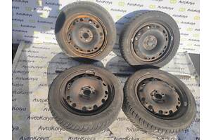 Диск із шиною 195/55 R15 Kumho Solus HA31 Skoda Fabia (6Q0601027M)