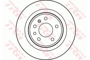 Диск тормозной, OPEL Omega (V94), 2.0-3.2, Y 26 SE, 94-03