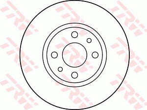 Диск тормозной, ALFA ROMEO/FIAT/LANCIA, 1.4-2.4, 841 C.000, 85-