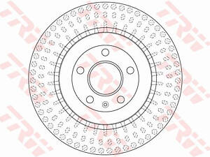 Диск тормозной, AUDI/PORSCHE, 1.8-4.2, CLAB, 07-