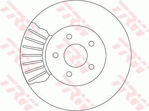 Диск тормозной, FORD/JAGUAR, 1.8-3.0, QJBA/QJBB, 00-09