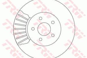 Диск тормозной, FORD/JAGUAR, 1.8-3.0, QJBA/QJBB, 00-09