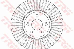 Диск тормозной, HYUNDAI, 2.2-2.7, D4EB, 06-09