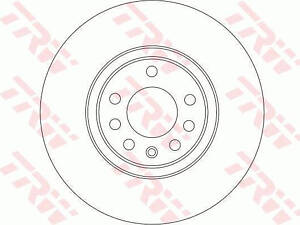 Диск тормозной, OPEL/SAAB, 1.3-3.0, 98-