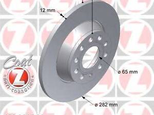 Диск гальмівний COAT Z ZIMMERMANN 100331520 на VW PASSAT (362)