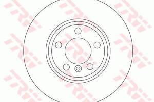 Диск тормозной передний, 324mm, BMW 5 (E60), 6 (E63) 03-10