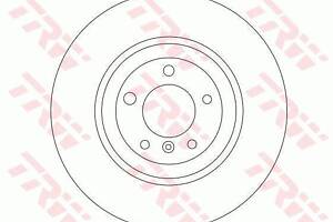 Диск тормозной передний, BMW 7 (E65,E66,E67), 01-08