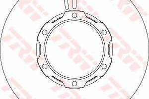 Диск тормозной передний, R16, 304mm, DB609-714