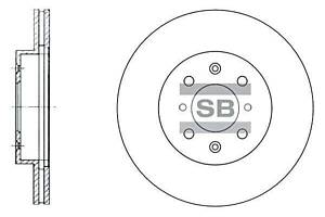 Диск тормозной передний (вентилируемый) SD4105