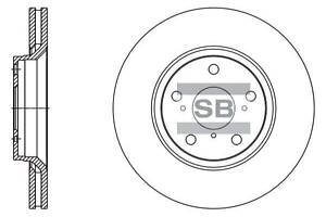 Диск гальмівний передній (вентильований) SD4605