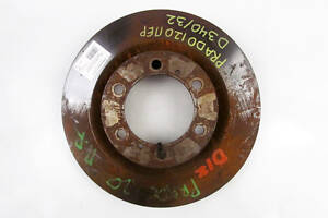 Диск тормозной передний D340/32 Toyota Prado 120 (J120W) 2003-2009 4351260180