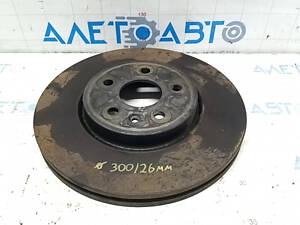 Диск тормозной передний левый Chevrolet Trax 15-20 300/26мм