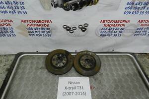 Диск тормозной передний Nissan X-Trail T31 2007 перед. (б/у)