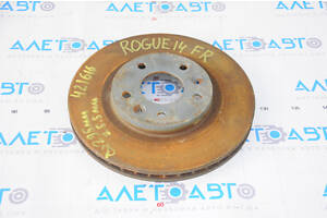 Диск тормозной передний прав Nissan Rogue 14- 295/25.5 мм